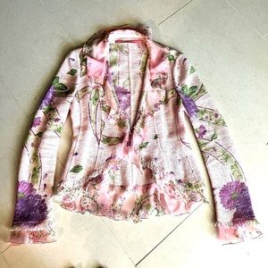 Emanuel Ungaro pink pastel soft colors blazer size 38 by Vistiments spa